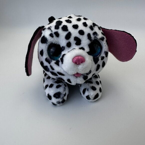 DOG, PLASTIC COVERED BY PLUSH FABRIC WITH BLACKA DOTS, DALMATIAN, BARKING DOG - Picture 3 of 8